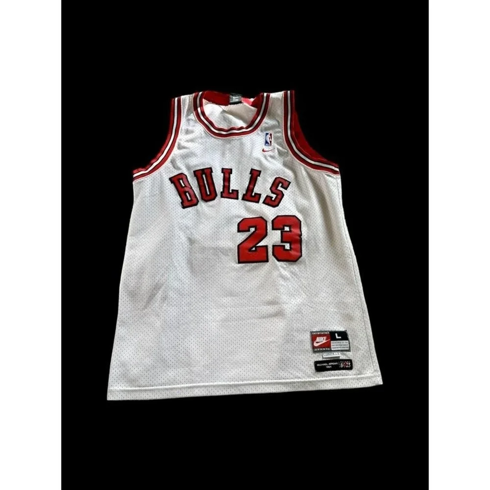 Nike Teams 90's Chicago Bulls‎ Michael Jordan #23 Jersey Sz Large Y2K